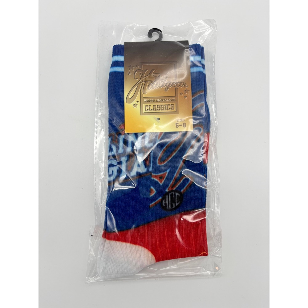 Headgear Classics New York Lincoln Giants Negro League Socks Blue Red Size 5-8